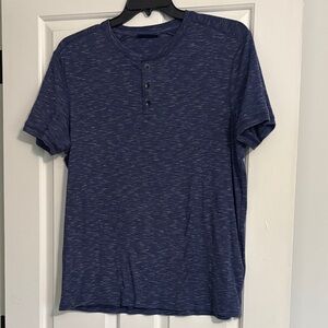 Apt. 9 Navy Short Sleeve Henley